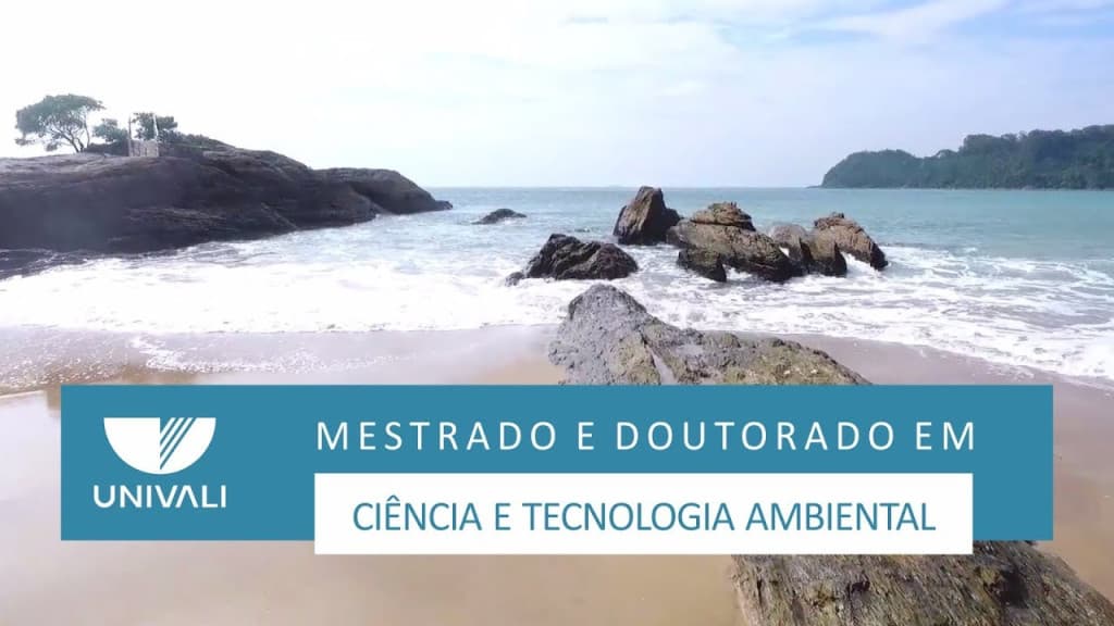 UNIVALI e AMFRI oferecem vagas para Doutorado em Ciência e Tecnologia Ambiental