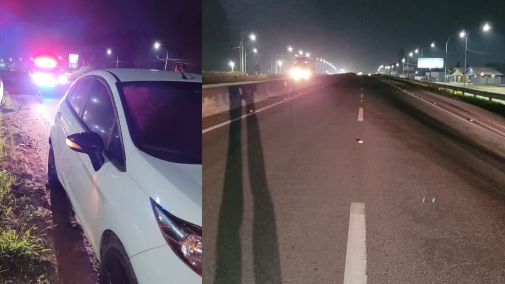 Idoso morre atropelado na BR-101, em Balneário Piçarras