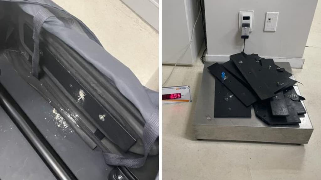 Boliviana é presa com 3 kg de cocaína no aeroporto de Florianópolis