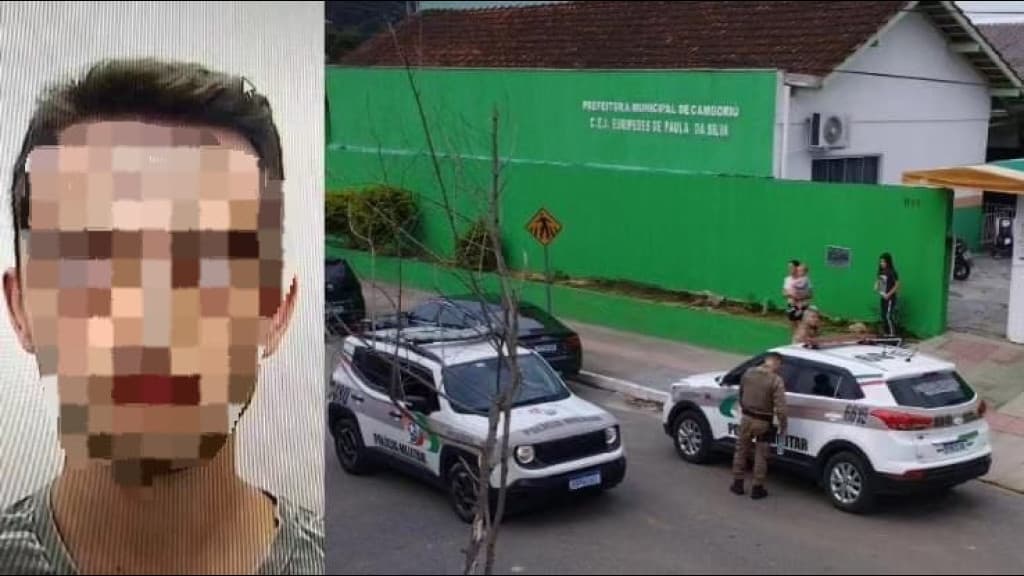 Auxiliar é preso suspeito de estuprar crianças em creche de Camboriú