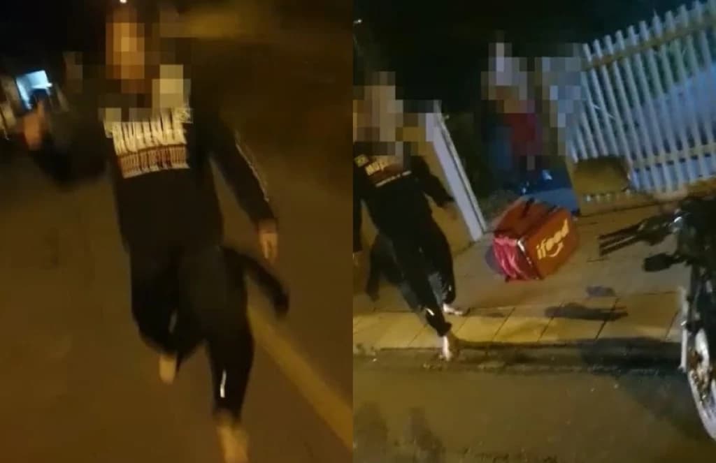 Vídeo: “Fiquei em choque”, conta motoboy vítima de agressão em Jaraguá do Sul