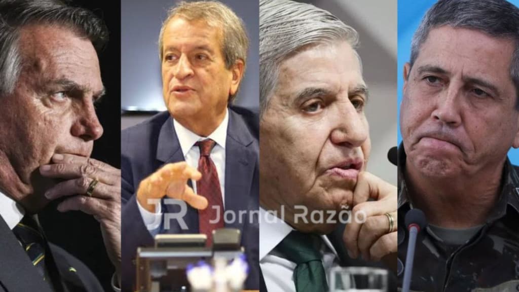 PF prende ex-assessores de Bolsonaro em operação que mira Valdemar, Heleno e Braga Netto