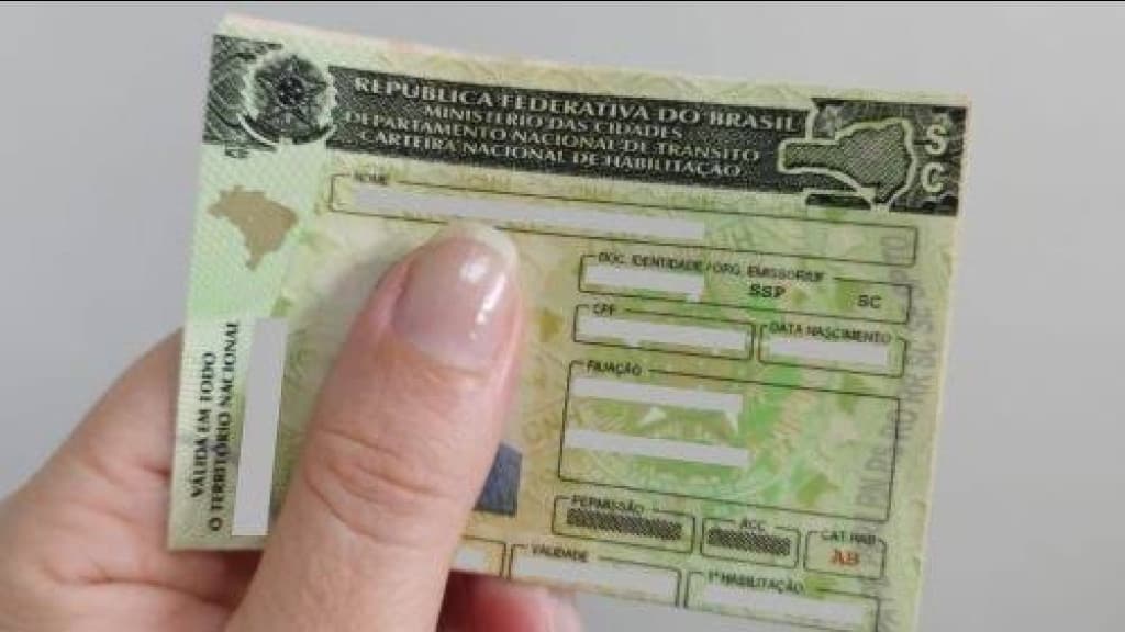 População de baixa renda poderá emitir CNH gratuitamente em Santa Catarina