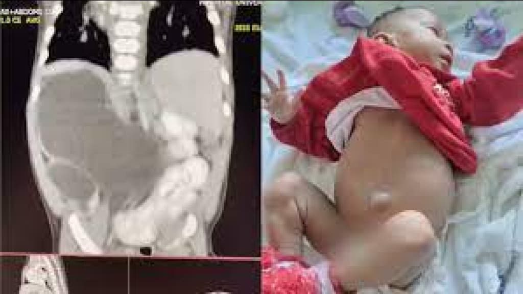 CASO RARO: Bebê nasce com quatro rins e está entre 100 casos no mundo