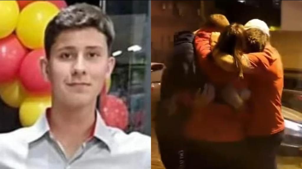 “Vem me abraçar, vem”: pai se emociona após polícia resgatar filho sequestrado