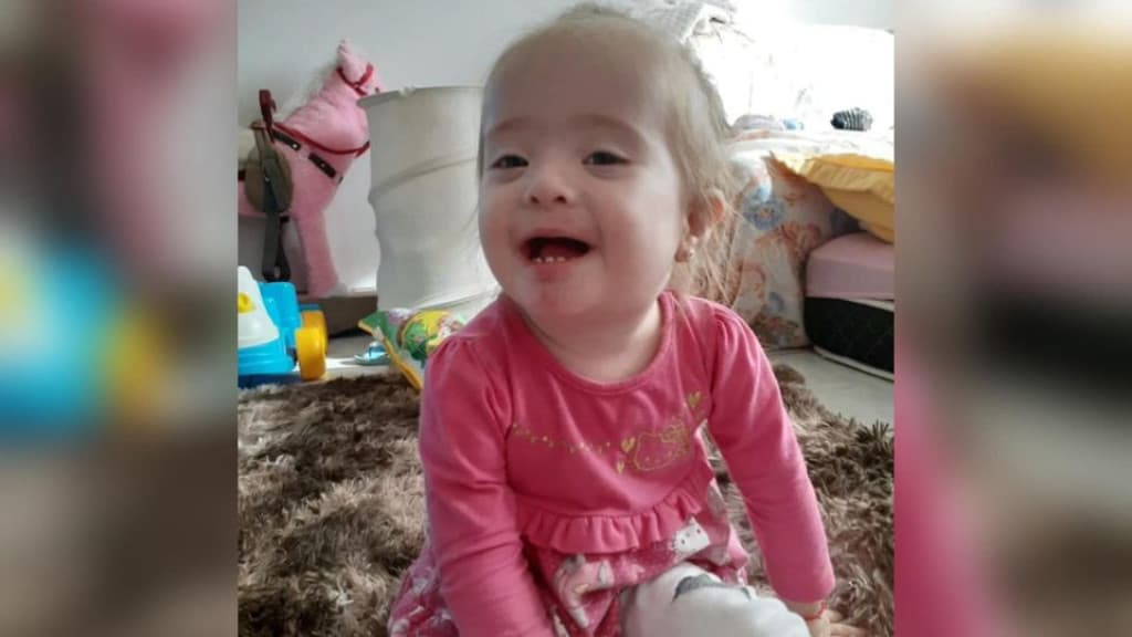 Menina de Itapema nasceu com abertura no coração e precisa de cirurgia urgente