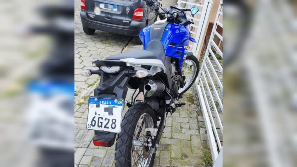 Morador de Itapema tem motocicleta furtada