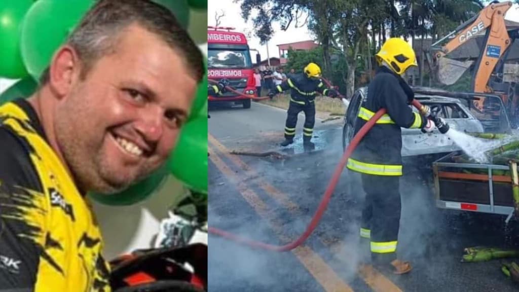 Identificada vítima de acidente envolvendo carro e retroescavadeira na SC-414