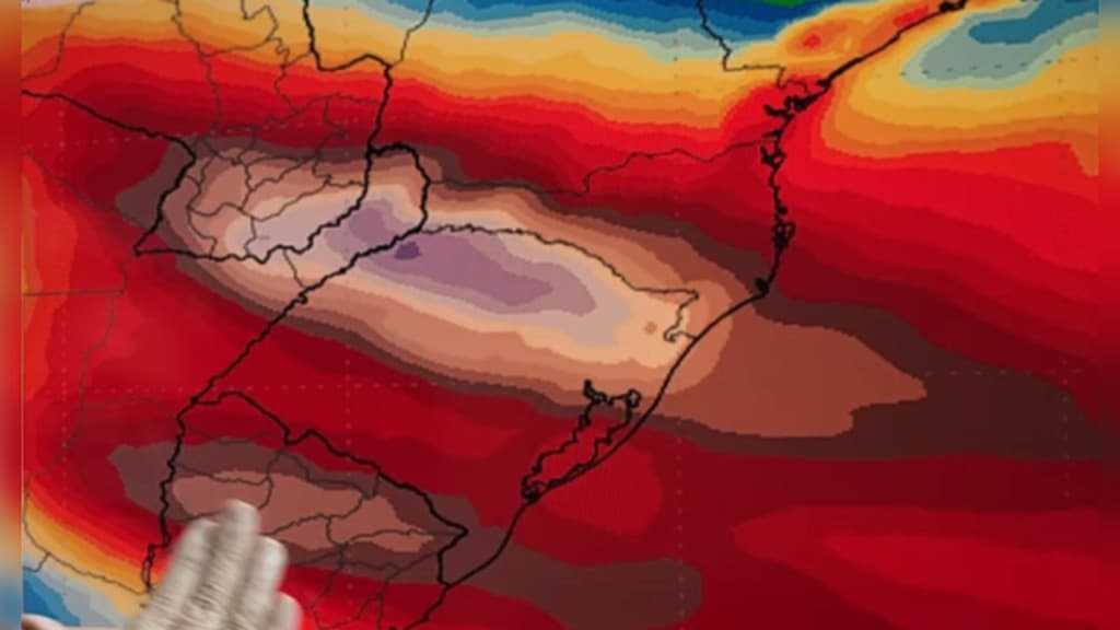 Muita chuva é esperada no Rio Grande do Sul nos primeiros 15 dias de Maio