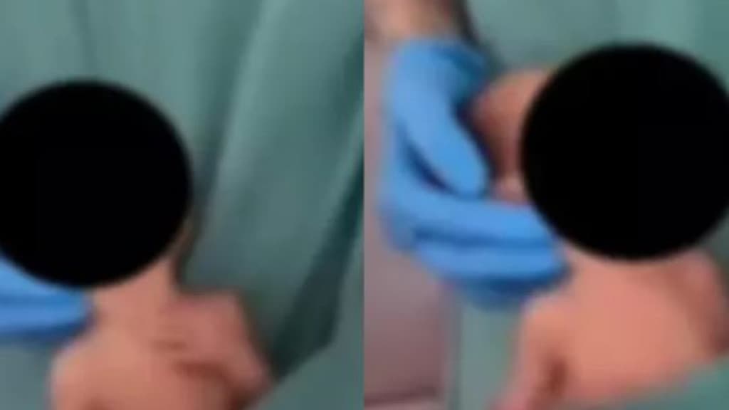 Fisioterapeuta flagrada dançando com bebê no bolso é afastada da função