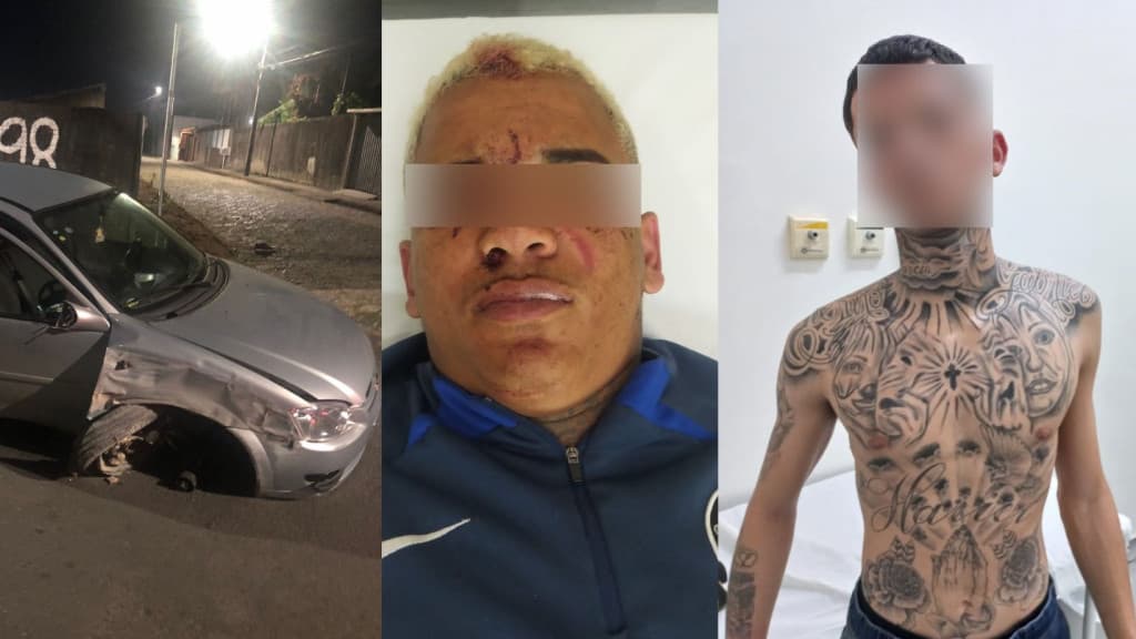 “Caça aos ladrões”: Policial é atropelado, mas PM comemora 5 prisões em 24h