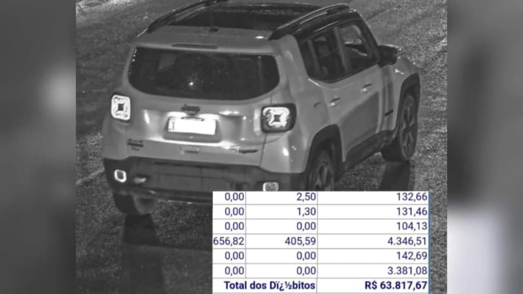 Carro com mais de R$63 mil em débitos é apreendido pela polícia em Florianópolis