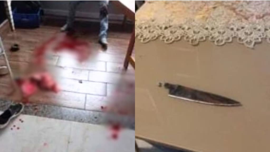Mulher é presa após desarmar e esfaquear marido que tentava lhe matar