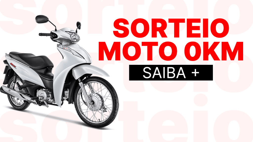 Loja de Porto Belo vai sortear moto 0km