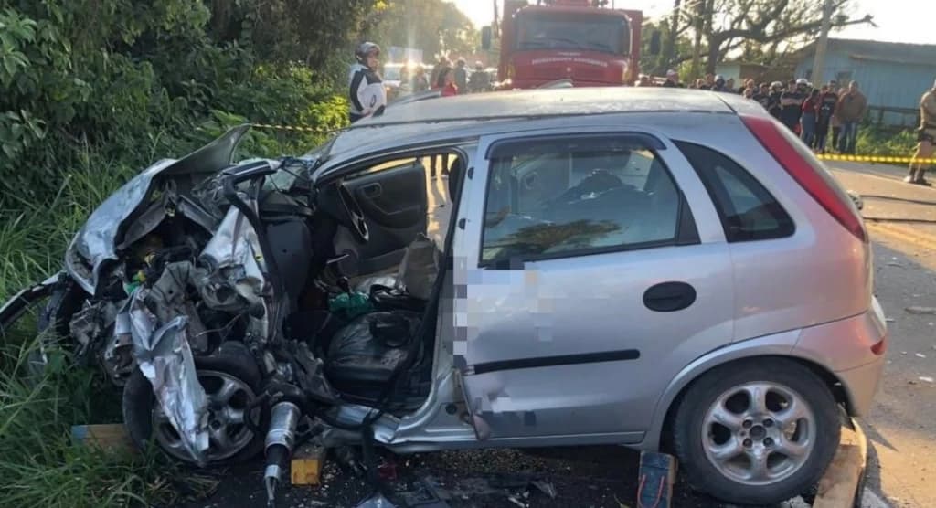 Homem que morreu em grave acidente invadiu contramão após mal súbito