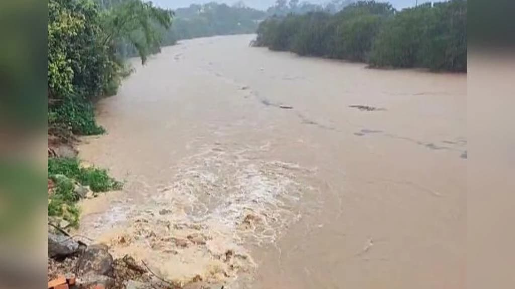 Cidades do Vale do Rio Tijucas são afetadas pela chuva