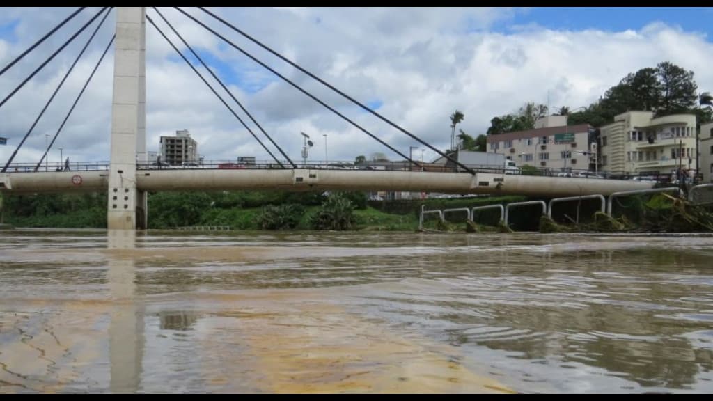 Outubro foi um dos meses mais chuvosos da história de Brusque