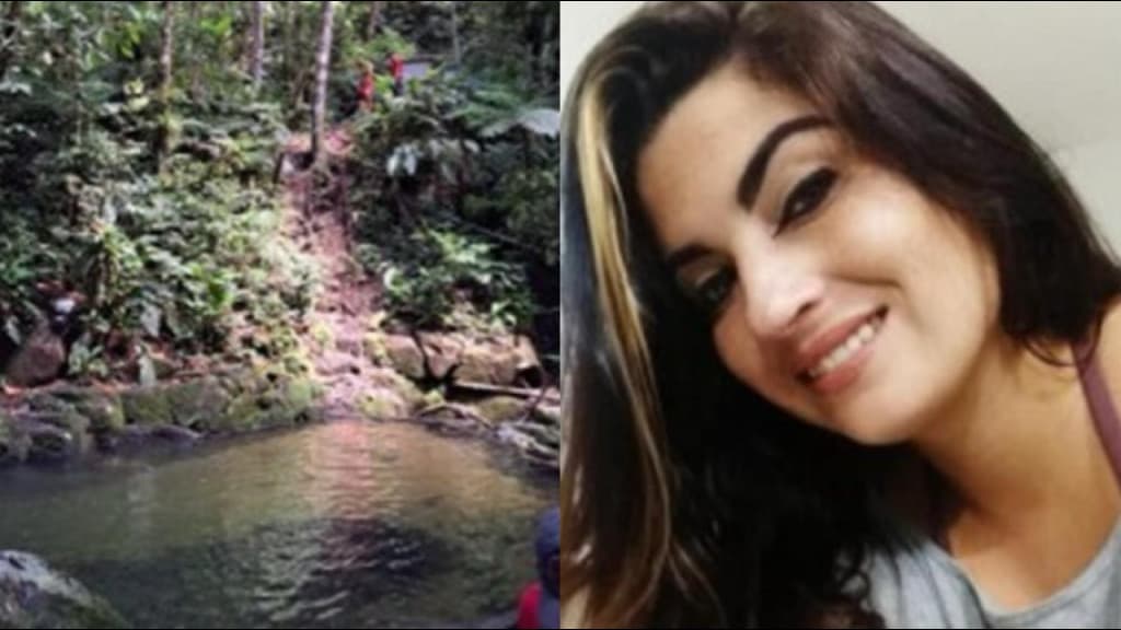 Identificada mulher que morreu afogada durante banho de cachoeira em Itapema