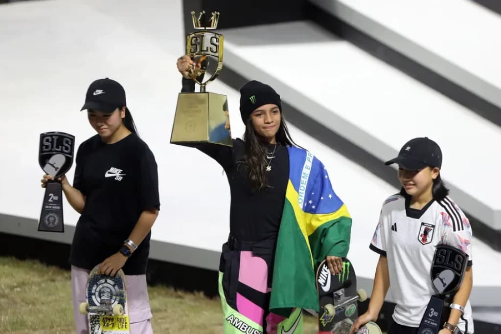 Rayssa Leal é campeã mundial de skate