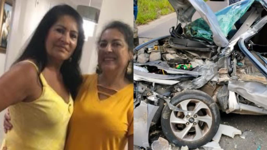 Morre segunda vítima de grave acidente entre carro e caminhão na SC-414