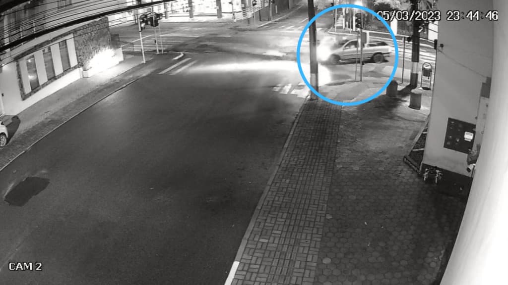 Motorista foge após acidente de trânsito em São João Batista
