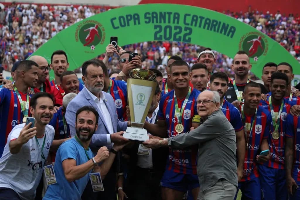 Marcílio Dias vence Hercílio Luz e é bicampeão da Copa SC