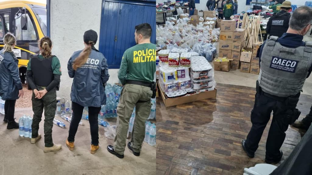 URGENTE: Gaeco descobre desvios de donativos em 3ª cidade no RS
