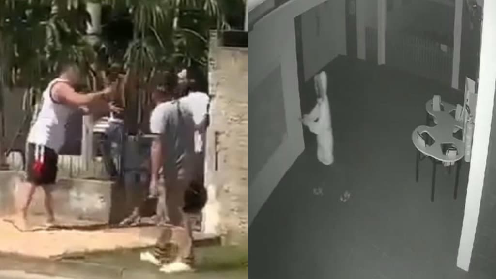 Ladrão é espancado pela população após onda de furtos em escolas