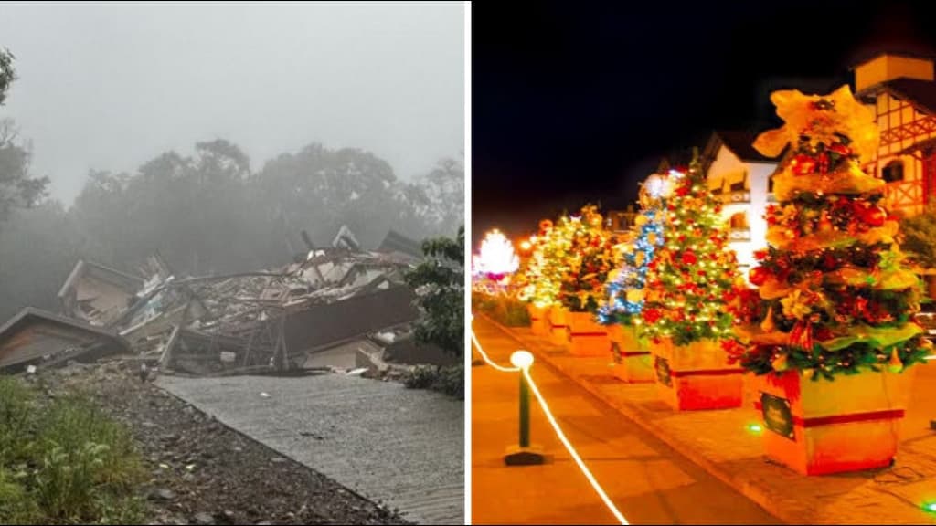 Gramado mantém Natal Luz e programações, mesmo com 4 bairros interditados