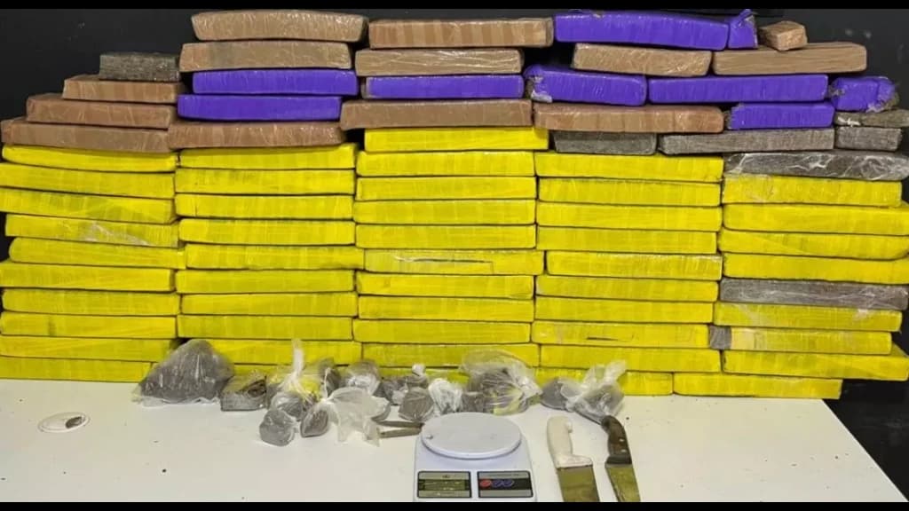 Mãe e filho são presos por tráfico de drogas em Itajaí