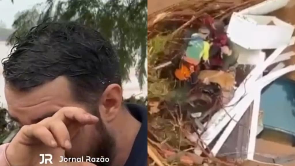 “A casa virou com os avós e o menino”: bombeiros temem que números de mortos no RS seja muito maior