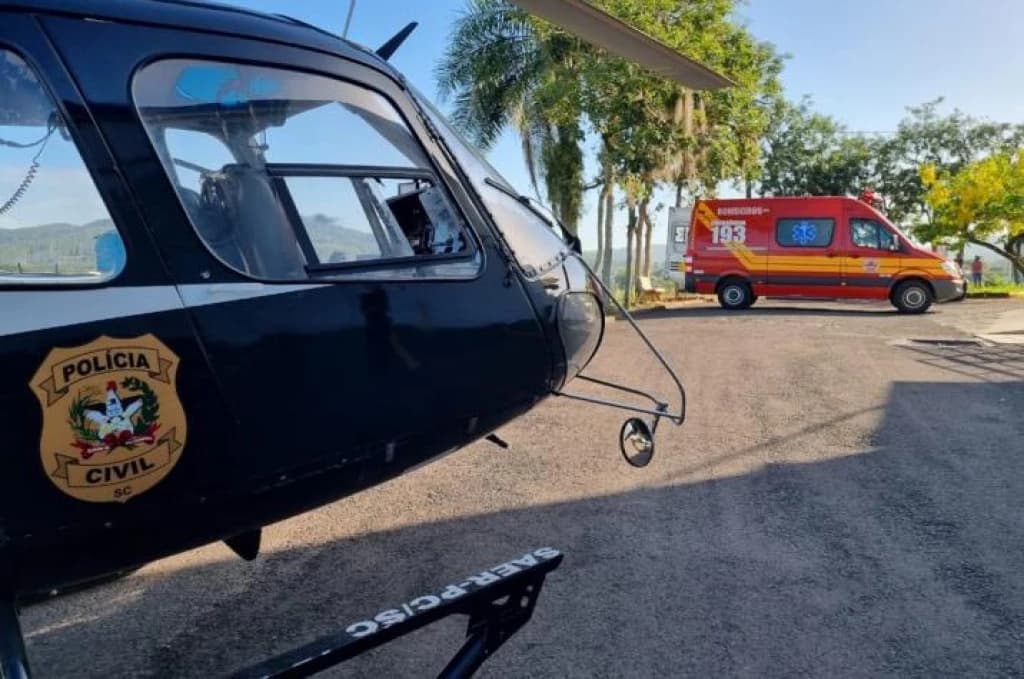 Homem morre e outro fica gravemente ferido após descarga elétrica, em SC