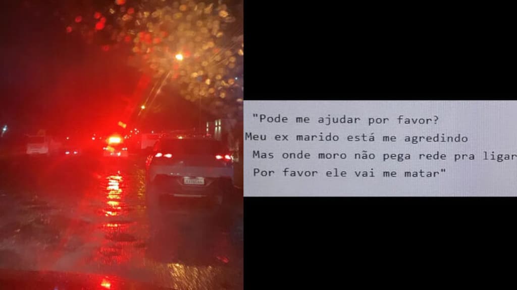“Ele vai me matar!”: Mensagem desesperada salva mulher de agressor em Santa Catarina