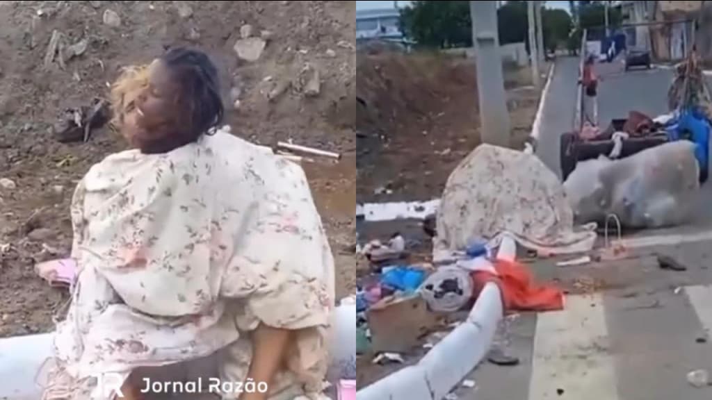 “Barraca balançando” ao lado de escola em Itajaí revela moradores de rua em ato sexual