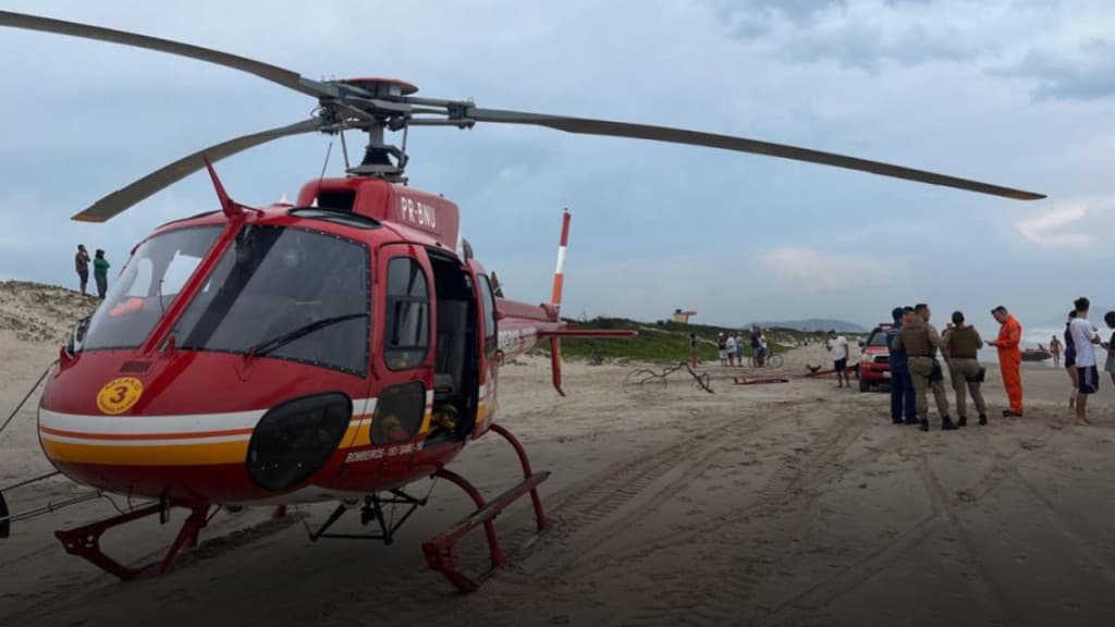 Jovem desaparece durante banho de mar em Navegantes