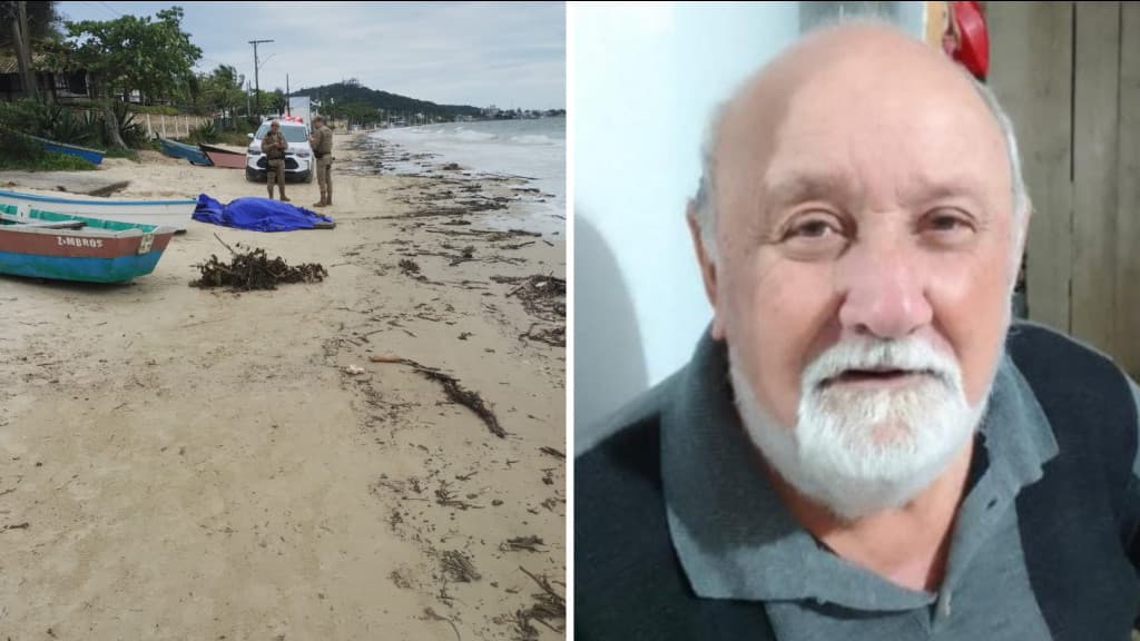 URGENTE: Idoso de Tijucas é encontrado morto em praia de Bombinhas