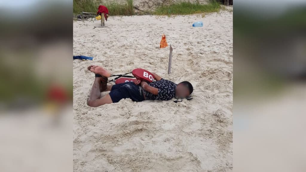 Turista decide agredir guarda-vidas em praia de Floripa: “do nada”