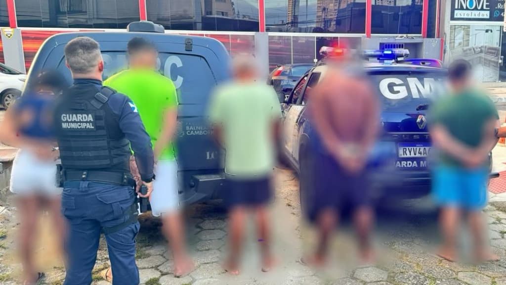 Quadrilha é presa após celular roubado ser rastreado em BC