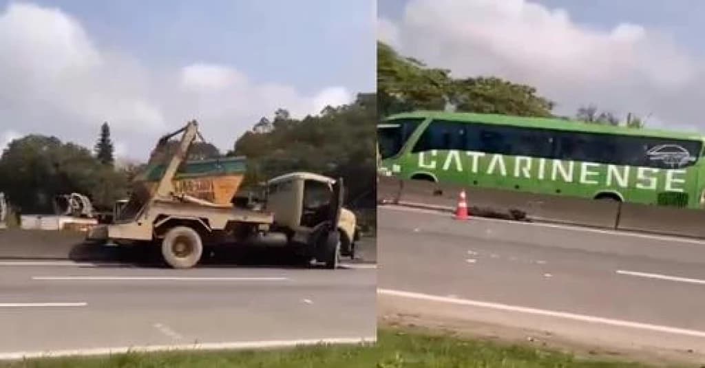 Acidente na BR-101 causa morte e deixa rodovia interditada