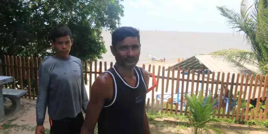 Pescadores salvam mais de 40 pessoas em naufrágio