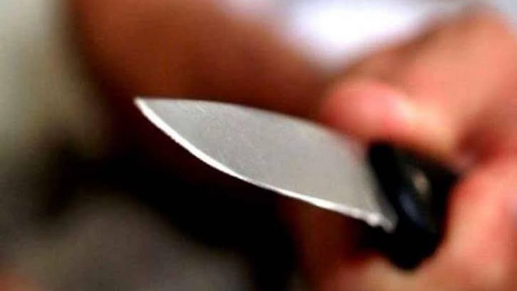 Mulher com bebê de 5 meses no colo ameaça esfaquear homem
