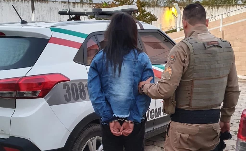 Criminosa foragida é presa em Tijucas