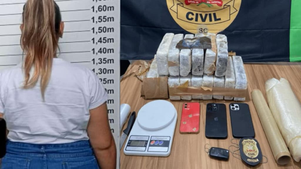 “Gordinha do Tráfico” é presa com R$ 240 mil reais em crack: “secou a boca”