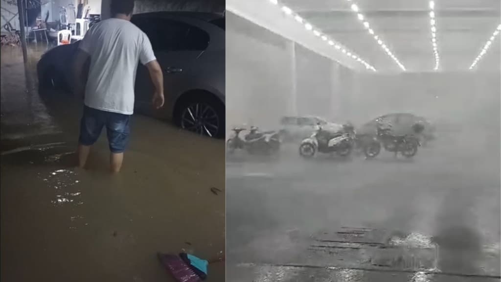URGENTE: Violenta tempestade atinge Tijucas e assusta moradores