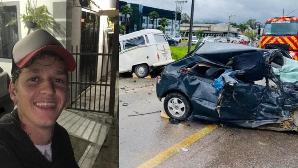 Jovem morre após colisão entre dois veículos na BR-470