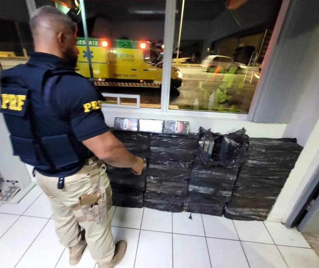 Carga milionária de cocaína é apreendida na BR101