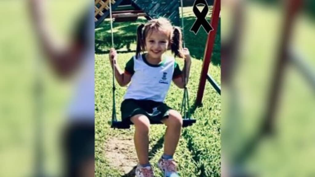 Menina de 4 anos sofre morte cerebral em Camboriú