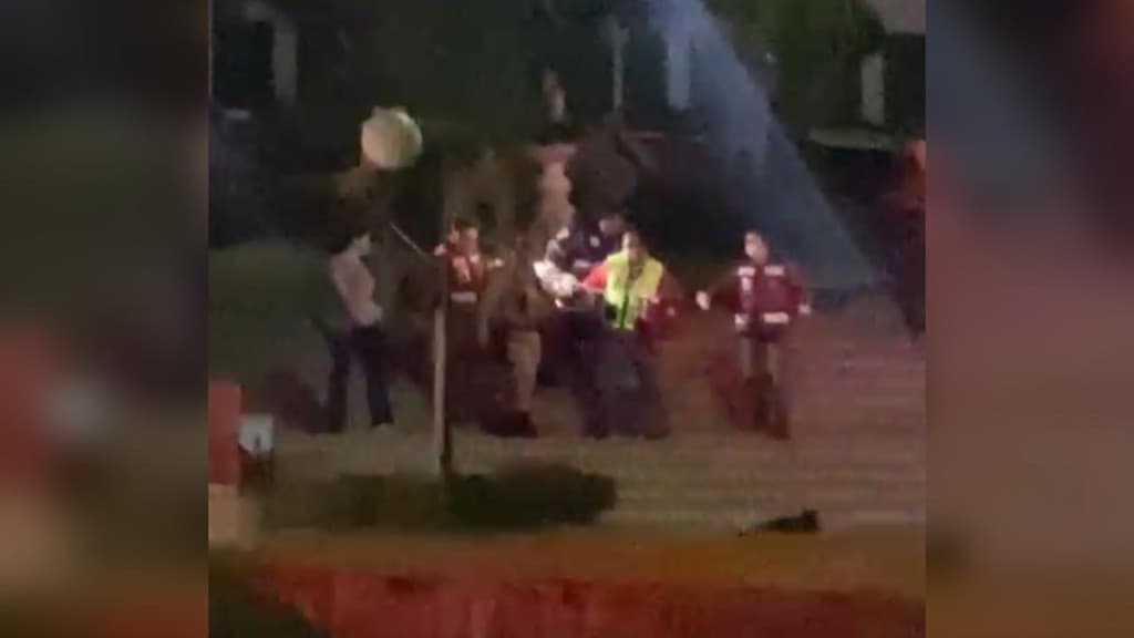 URGENTE: Jovem armado com faca tenta invadir Instituto Federal e acaba baleado