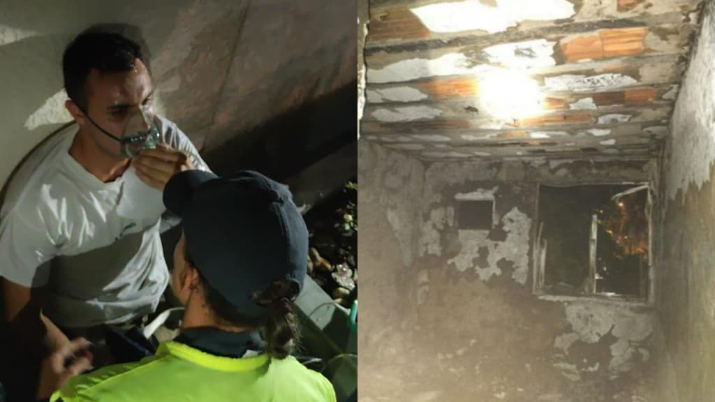 Policiais impedem tragédia em incêndio que destruiu apartamento, em Florianópolis