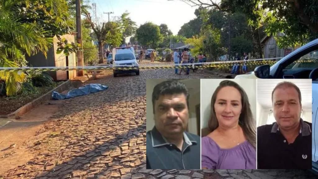 Homem mata casal, volta ao local do crime e executa socorrista